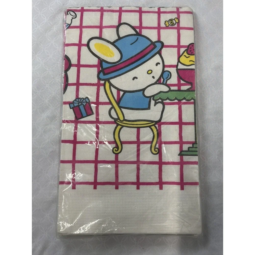 NEW! Vtg Sanrio Paper Table Cover 54